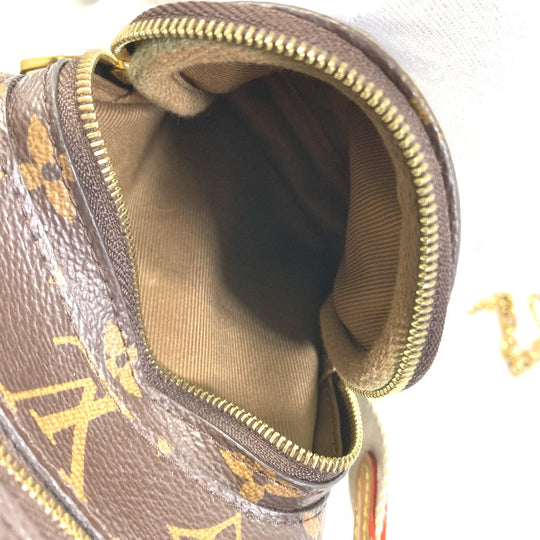 LOUIS VUITTON Shoulder Bag M80746 Monogram canvas Brown Monogram Utility crossbody Women Used Authentic