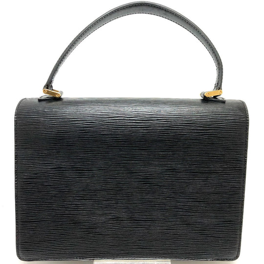 LOUIS VUITTON Handbag M52132 Epi Leather black Epi Concorde Women Used Authentic