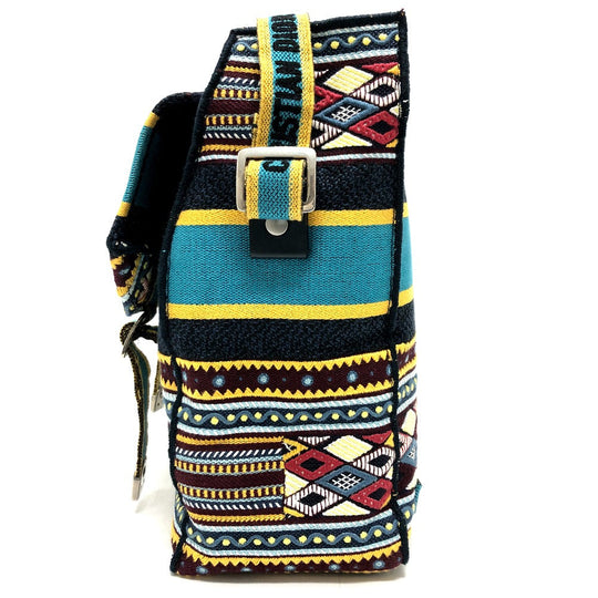 Christian Dior Shoulder Bag canvas blue Dior camp Women Used Authentic