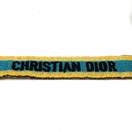 Christian Dior Shoulder Bag canvas blue Dior camp Women Used Authentic