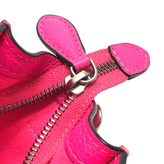 CELINE Handbag 18924 leather pink Luggage mini shopper Women Used Authentic