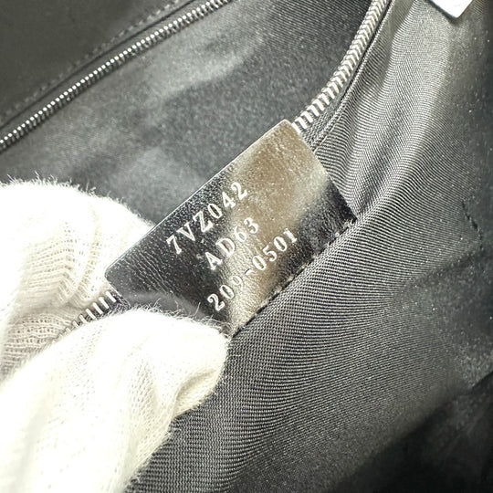 FENDI Backpack 7VZ042 Canvas / leather white Joshua Vides California Sky Backpack mens Used Authentic