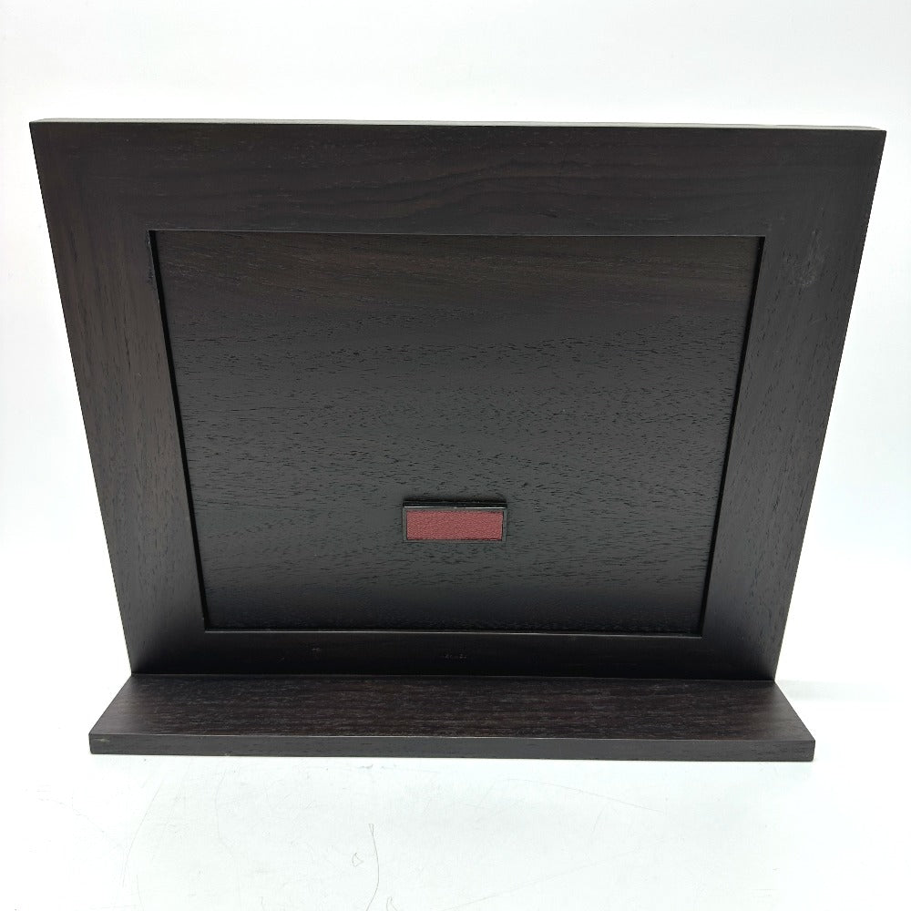 HERMES Photo frame leather Bordeauxtype Playard GM Women Used Authentic