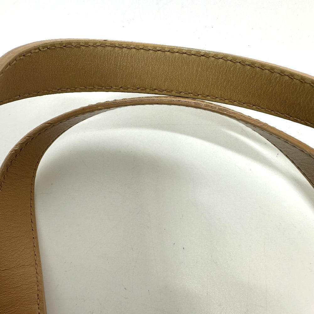 Dior Handbag Canvas / leather Brown Trotter denim motif Women Used Authentic