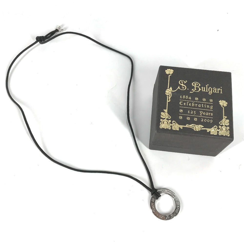 BVLGARI Necklace SV925 Silver Choker Accessories Save the children Women Used Authentic