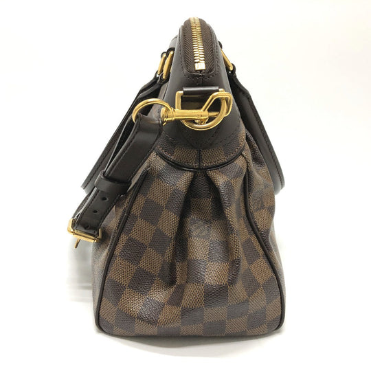 LOUIS VUITTON Handbag N51998 Damier canvas Brown Damier Trevi GM Women Used Authentic