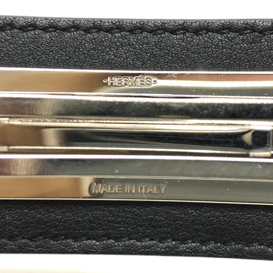 HERMES Valletta Swift black 24th circuit carmel Women Used Authentic