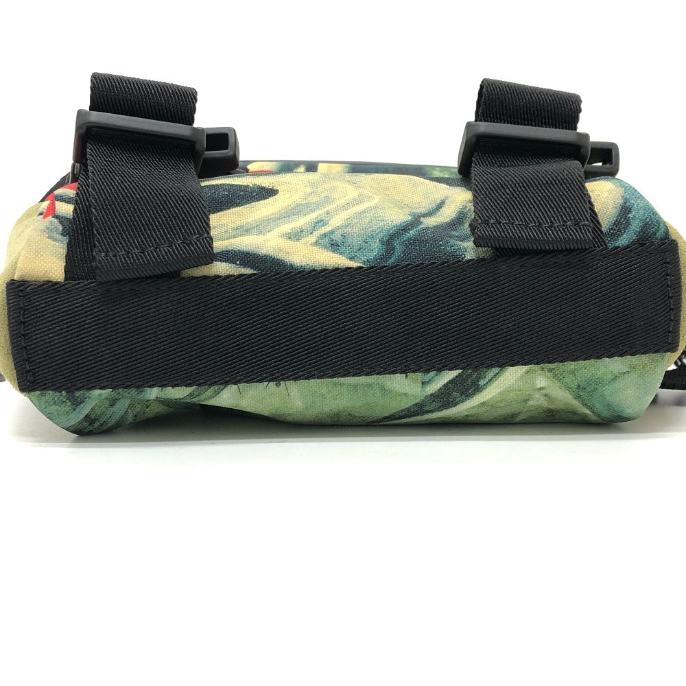 Valentino Garavani Shoulder Bag canvas green Dragon motif Women Used Authentic