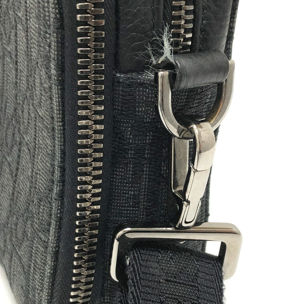 Dior Shoulder Bag 2ESBC119VPD canvas Navy Oblique messenger pouch mens Used Authentic