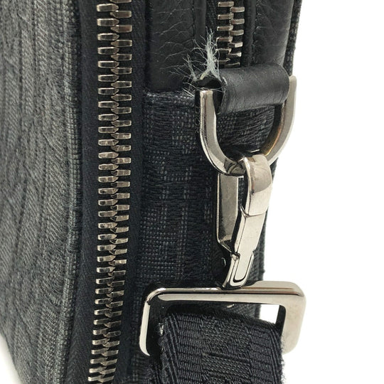 Dior Shoulder Bag 2ESBC119VPD canvas Navy Oblique messenger pouch mens Used Authentic