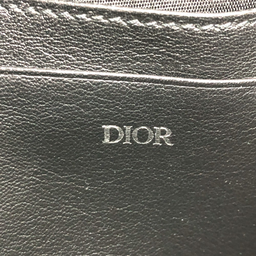 Dior Shoulder Bag 2ESBC119VPD canvas Navy Oblique messenger pouch mens Used Authentic
