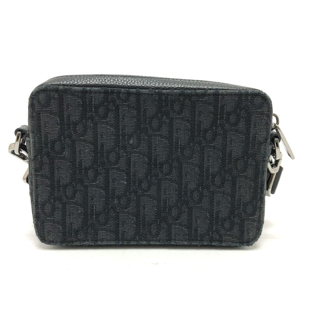 Dior Shoulder Bag 2ESBC119VPD canvas Navy Oblique messenger pouch mens Used Authentic