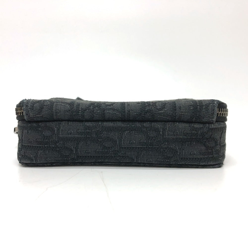 Dior Shoulder Bag 2ESBC119VPD canvas Navy Oblique messenger pouch mens Used Authentic