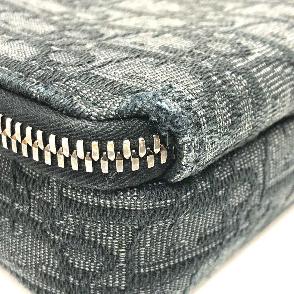 Dior Shoulder Bag 2ESBC119VPD canvas Navy Oblique messenger pouch mens Used Authentic