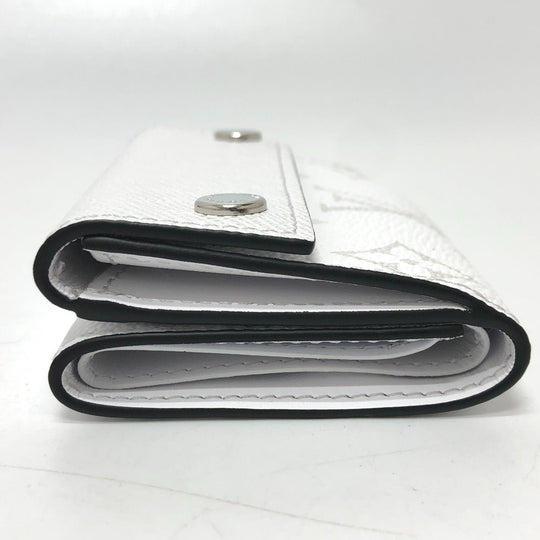 LOUIS VUITTON Trifold wallet M30899 Monogram canvas white Wallet Compact Wallet Tiger Lama Monogram Discovery compact wallet mens Used Authentic