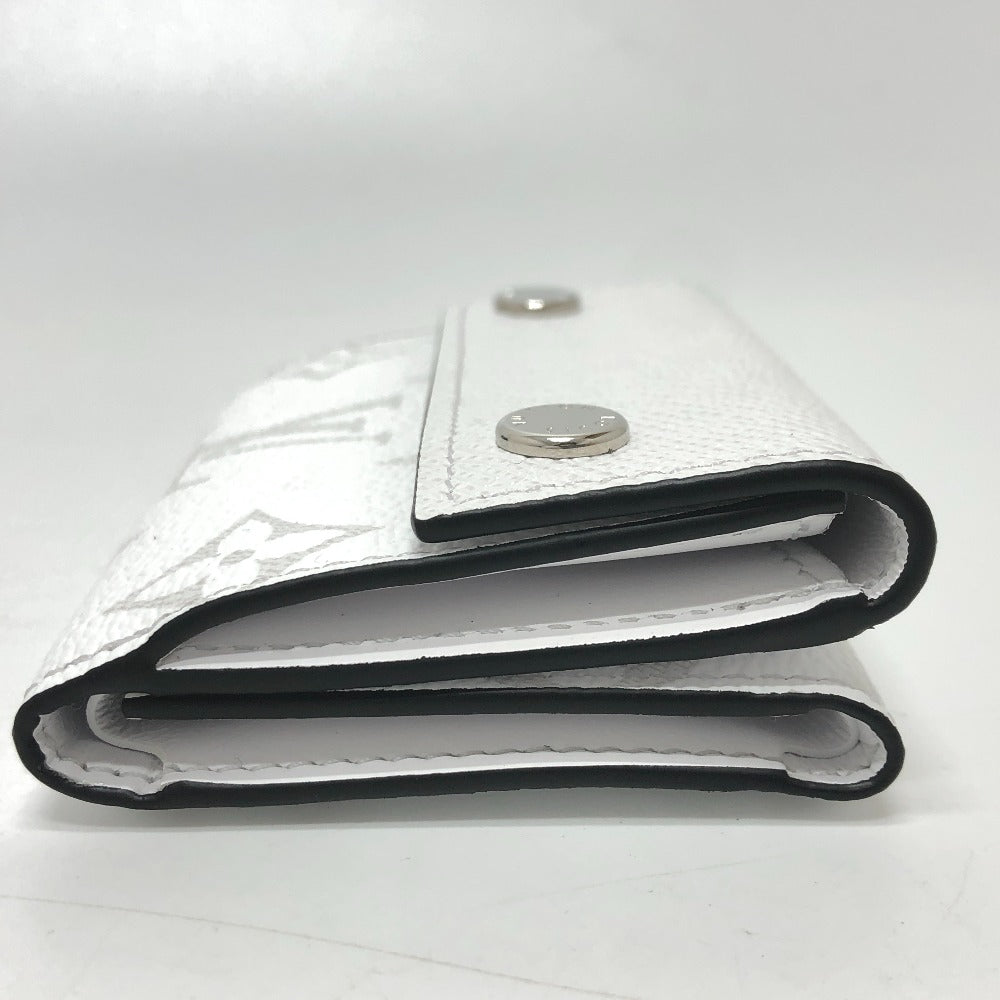 LOUIS VUITTON Trifold wallet M30899 Monogram canvas white Wallet Compact Wallet Tiger Lama Monogram Discovery compact wallet mens Used Authentic
