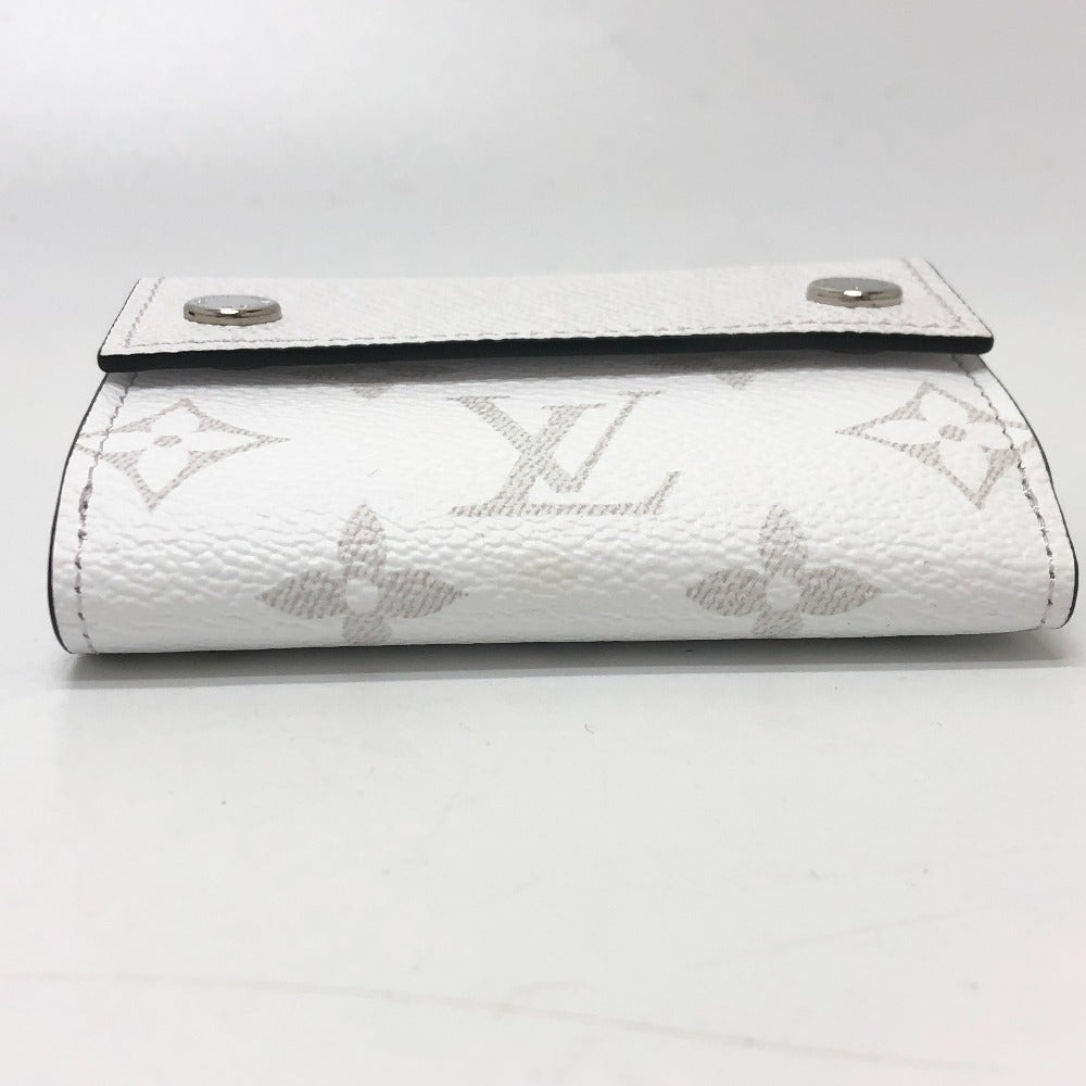 LOUIS VUITTON Trifold wallet M30899 Monogram canvas white Wallet Compact Wallet Tiger Lama Monogram Discovery compact wallet mens Used Authentic