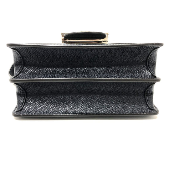 LOUIS VUITTON Shoulder Bag M55454 leather blue LV pop Daufine MINI Women Used Authentic