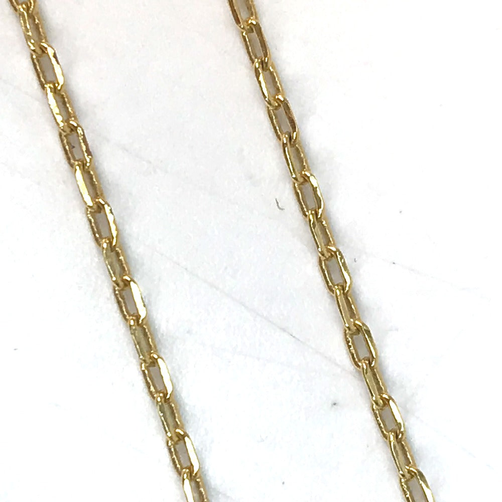 LOUIS VUITTON Necklace M00465 Gold Plated gold heart Corie Foreign Love Women Used Authentic