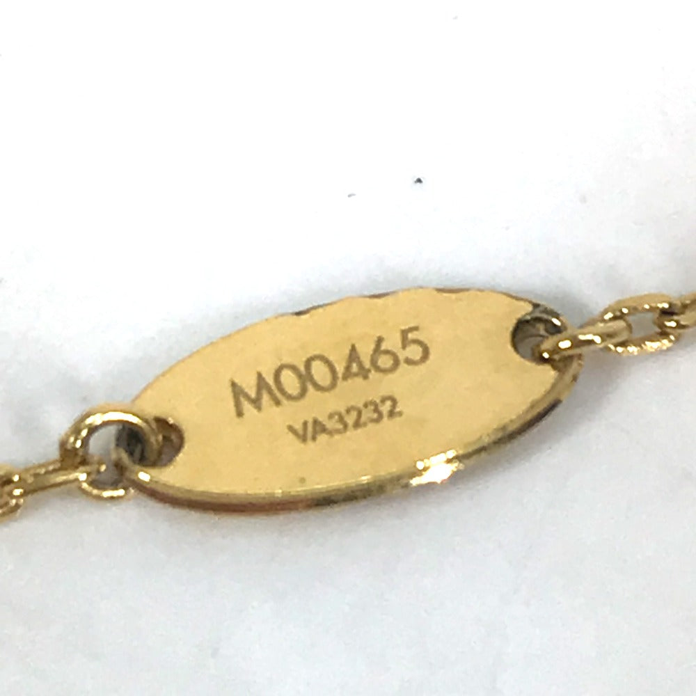 LOUIS VUITTON Necklace M00465 Gold Plated gold heart Corie Foreign Love Women Used Authentic