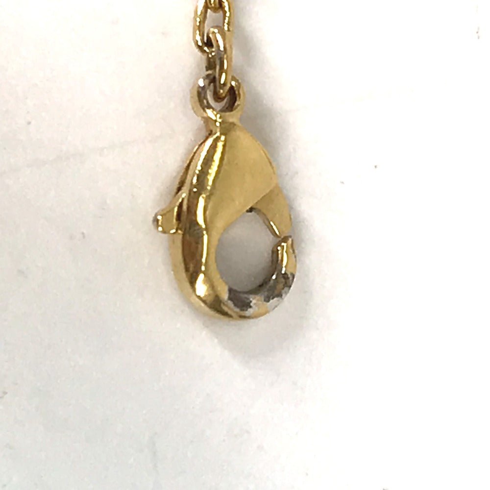 LOUIS VUITTON Necklace M00465 Gold Plated gold heart Corie Foreign Love Women Used Authentic