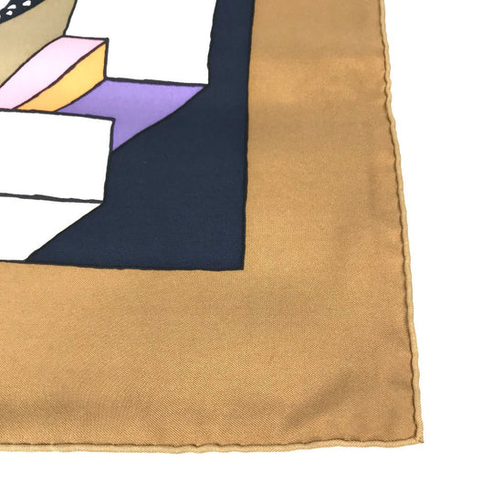 HERMES scarf silk multicolor Shawl Stole / Shawl Carre 140