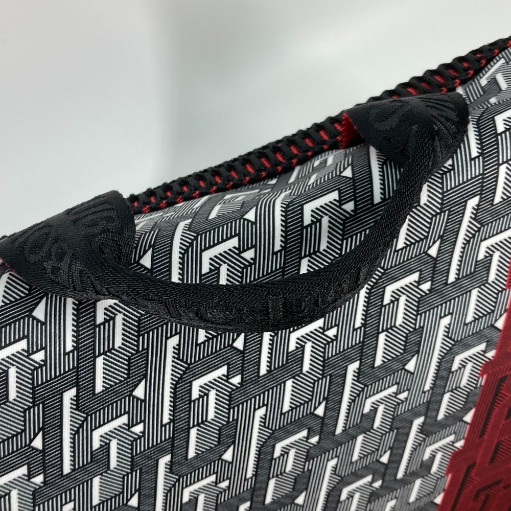 Christian Louboutin Shoulder Bag 1205006 Nylon / leather Red Overall handle rubiclick messenger bag mens Used Authentic
