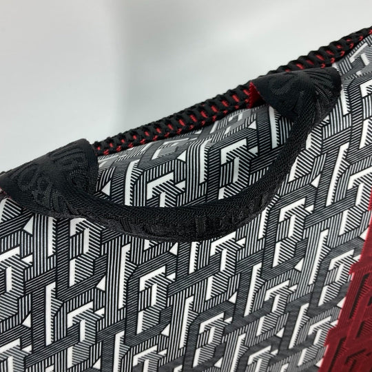 Christian Louboutin Shoulder Bag 1205006 Nylon / leather Red Overall handle rubiclick messenger bag mens Used Authentic