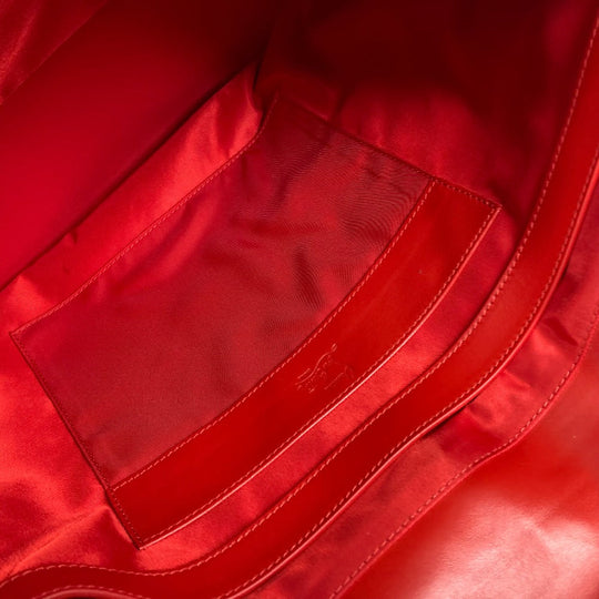 Christian Louboutin Shoulder Bag 1205006 Nylon / leather Red Overall handle rubiclick messenger bag mens Used Authentic