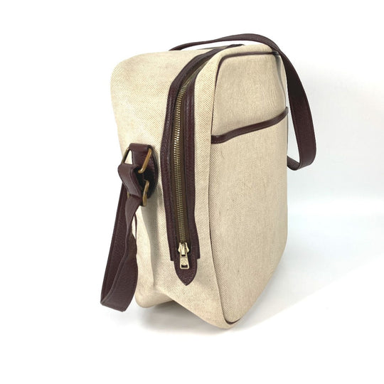 HERMES Shoulder Bag Toruash / Leather beige victoria square Women Used Authentic