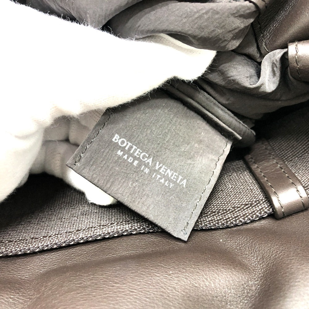 BOTTEGAVENETA Sling bag leather Brown peak mens Used Authentic