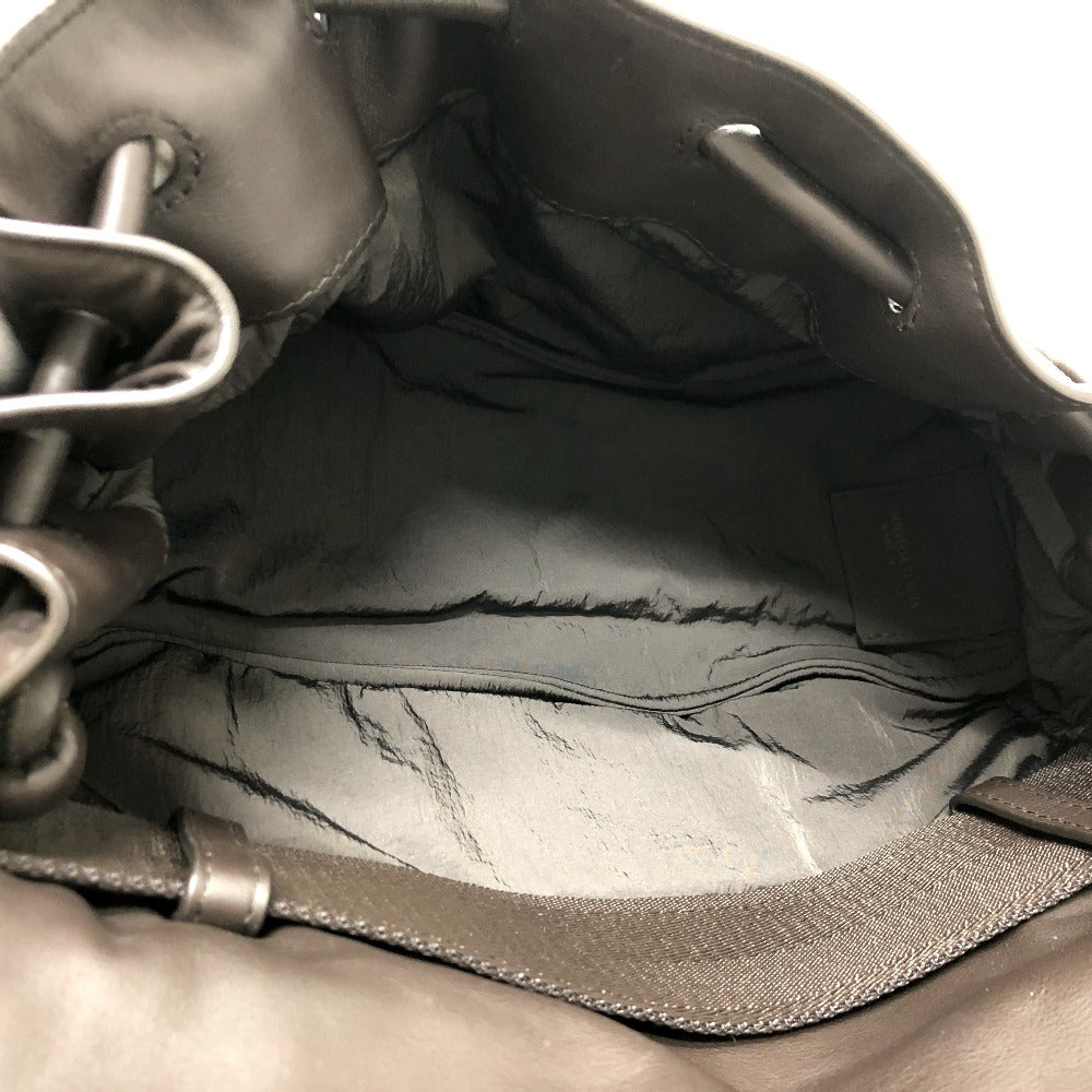 BOTTEGAVENETA Sling bag leather Brown peak mens Used Authentic