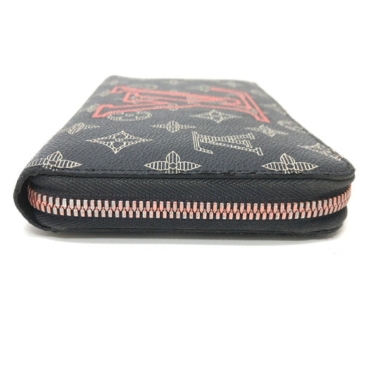 LOUIS VUITTON Long Wallet Purse M62931 Monogram canvas Navy Travel case monogram upside down ink Zippy Organizer mens Used Authentic
