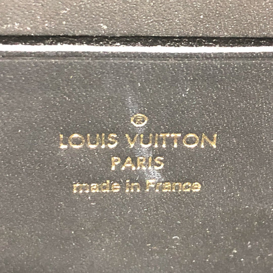 LOUIS VUITTON Shoulder Bag M69992 canvas Navy Monogram Jaguar Portefeuille Daufine Women Used Authentic