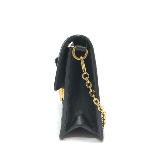 LOUIS VUITTON Shoulder Bag M69992 canvas Navy Monogram Jaguar Portefeuille Daufine Women Used Authentic