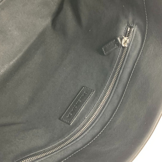 BALENCIAGA Tote Bag 692068 Canvas / leather white By color jumbo logo small Women Used Authentic