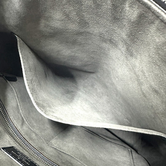 LOUIS VUITTON Tote Bag M94476 Taurillon Clemence Leather black Greenwich mens Used Authentic