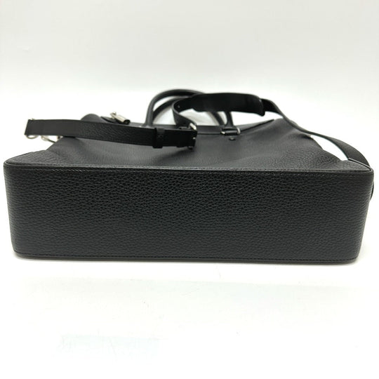 LOUIS VUITTON Tote Bag M94476 Taurillon Clemence Leather black Greenwich mens Used Authentic