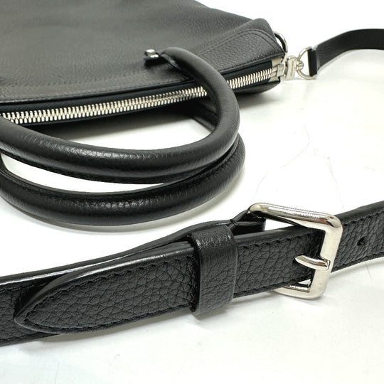 LOUIS VUITTON Tote Bag M94476 Taurillon Clemence Leather black Greenwich mens Used Authentic