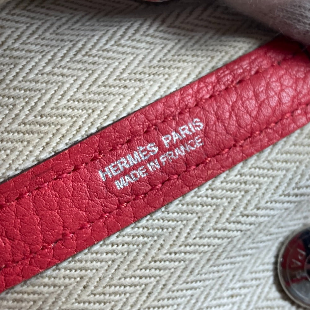HERMES Handbag Negonda Pink type Garden party TPM