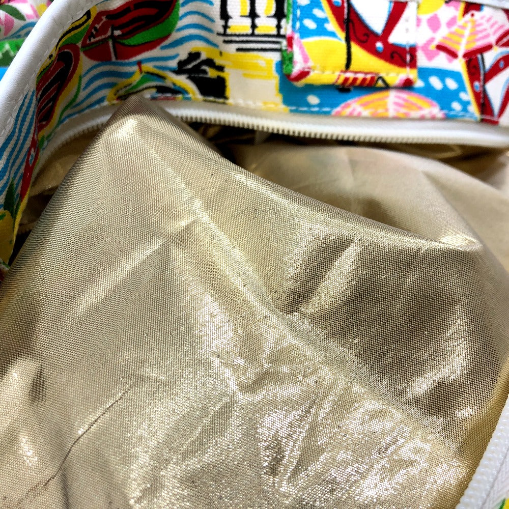 DOLCE&GABBANA Tote Bag Canvas / leather multicolor Dorgava