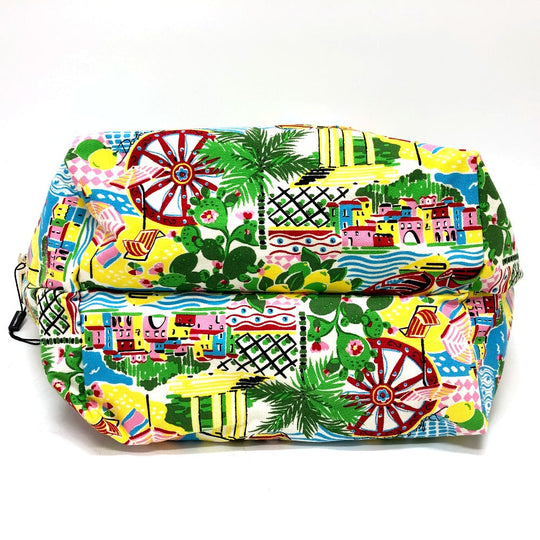 DOLCE&GABBANA Tote Bag Canvas / leather multicolor Dorgava