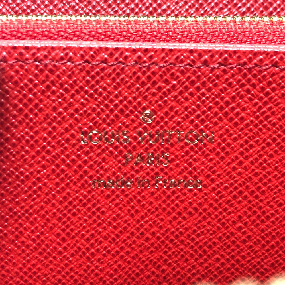 LOUIS VUITTON Long Wallet Purse M41896 Monogram canvas Brown Monogram Zippy wallet Women Used Authentic
