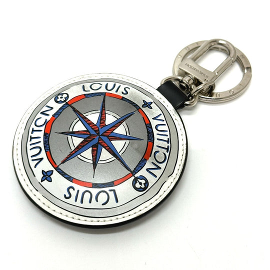 LOUIS VUITTON key ring M68667 Damier Grafitto Canvas White / black Damier Grafitte portocle padit window rose mens Used Authentic