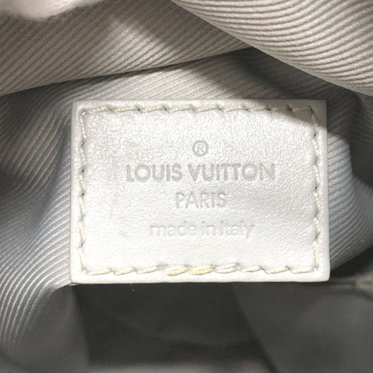 LOUIS VUITTON Shoulder Bag M44631 Monogram canvas White x gray White monogram chalk nano mens Used Authentic