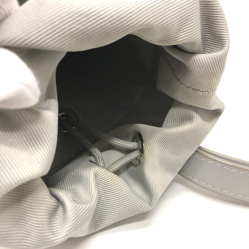 LOUIS VUITTON Shoulder Bag M44631 Monogram canvas White x gray White monogram chalk nano mens Used Authentic