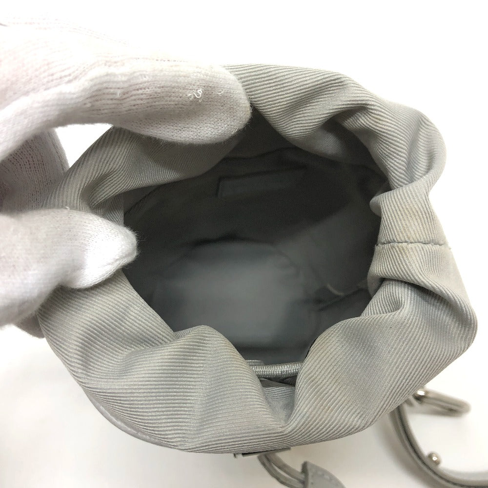 LOUIS VUITTON Shoulder Bag M44631 Monogram canvas White x gray White monogram chalk nano mens Used Authentic