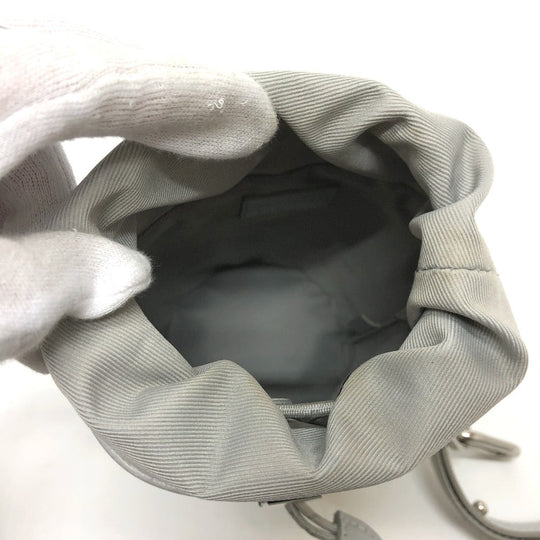 LOUIS VUITTON Shoulder Bag M44631 Monogram canvas White x gray White monogram chalk nano mens Used Authentic