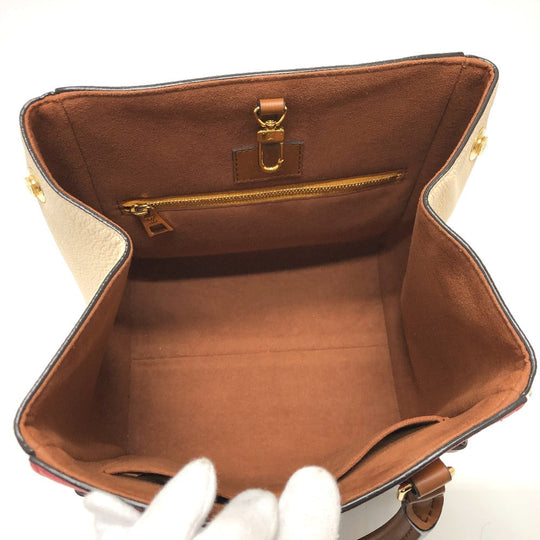 LOUIS VUITTON Tote Bag M45389 Monogram canvas Brown Monogram ford tote PM Women Used Authentic