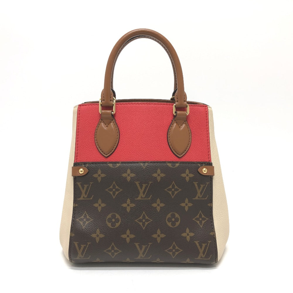 LOUIS VUITTON Tote Bag M45389 Monogram canvas Brown Monogram ford tote PM Women Used Authentic